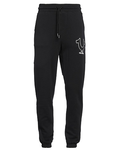TRUE RELIGION Casual trouser Black 80% Cotton, 20% Elastane