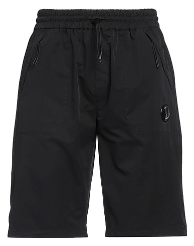C.P. COMPANY Shorts & Bermuda Black 82% Polyamide, 18% Elastane