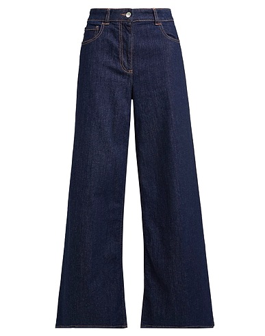 PESERICO Denim trousers EASY Blue 87% Cotton, 11% Polyester, 2% Elastane