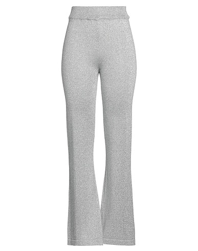 KING KONG Casual pants Silver 80% Viscose, 20% Polyester
