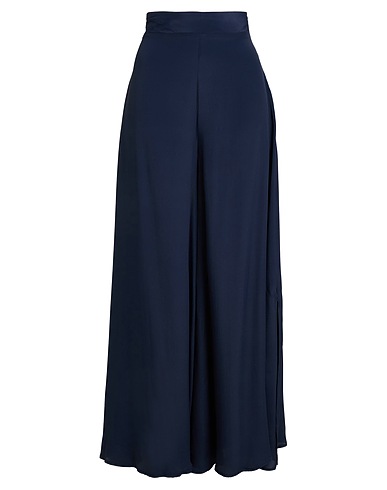 OTTOD'AME Pantalone Blu notte 70% Acetato, 30% Seta