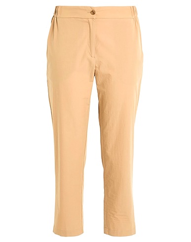 OTTOD'AME Pantalone Cammello 100% Cotone