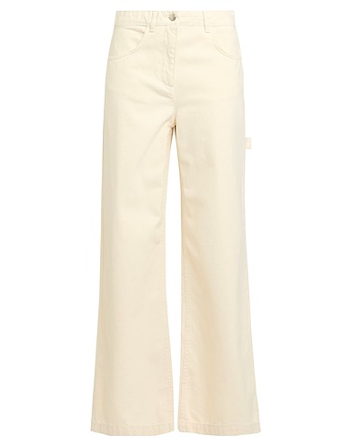 MAX&Co. Pantaloni jeans PARURE Avorio 100% Cotone