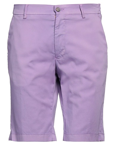 BERWICH Shorts & Bermuda Lilla 88% Cotone, 10% Seta, 2% Elastan