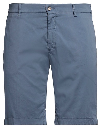 BERWICH Shorts & Bermuda Pastel blue 88% Cotton, 10% Silk, 2% Elastane