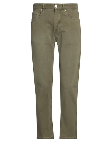 AT.P.CO Casual trouser Military green 97% Cotton, 3% Elastane