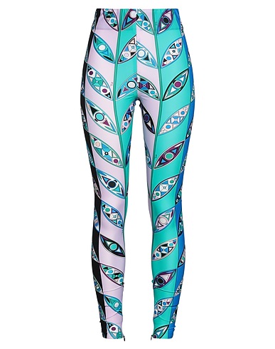 PUCCI Leggings Verde smeraldo 80% Poliammide, 20% Elastan