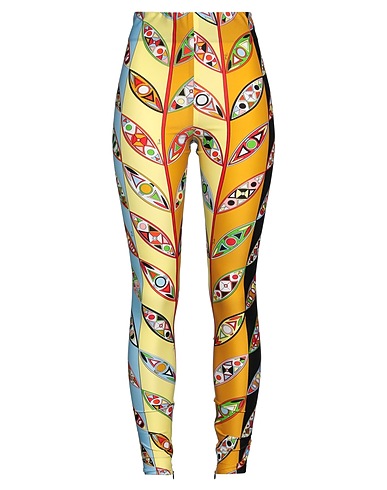 PUCCI Leggings Giallo 80% Poliammide, 20% Elastan