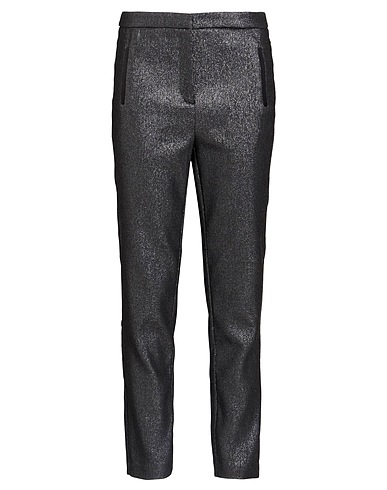 NAF NAF パンツ チャコール ポリエステル 40% / コットン 37% / 金属繊維 19% / ポリウレタン 4%