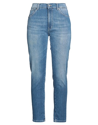DONDUP Denim trousers Blue 92% Cotton, 6% Elastomultiester, 2% Elastane