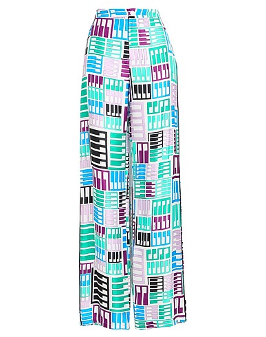 PUCCI BOTTOMWEAR Azure 100% Silk