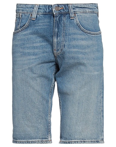 TOMMY JEANS Denim shorts Blue 99% Cotton, 1% Elastane