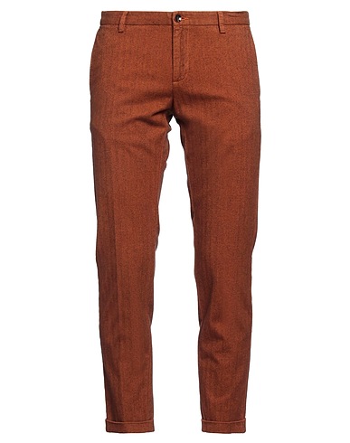 AT.P.CO Casual trouser Brown 98% Cotton, 2% Elastane