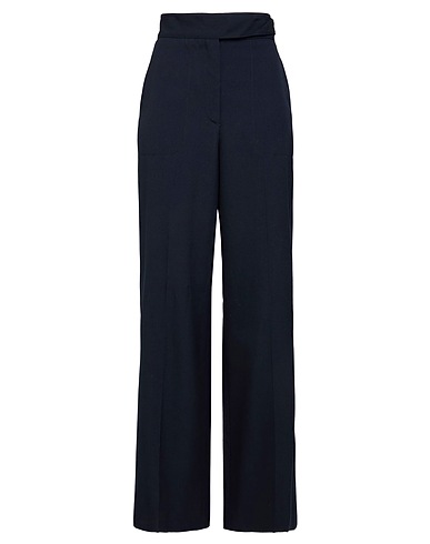 REDValentino Casual trouser Midnight blue 55% Polyester, 45% Virgin Wool