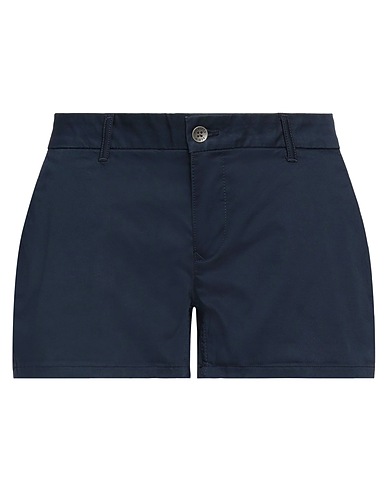 TOMMY JEANS Shorts & Bermuda Midnight blue 97% Cotton, 3% Elastane