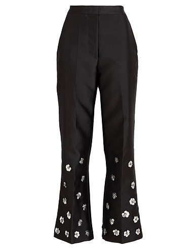 SANDRO Casual trouser Black 100% Polyester