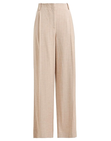 SANDRO Casual trouser Cream 100% Viscose