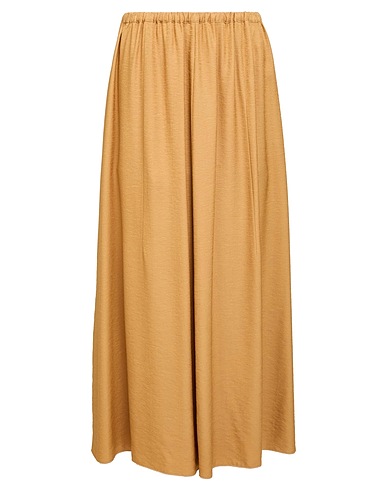 POMANDÈRE Midi skirt Camel 86% Viscose, 14% Polyamide