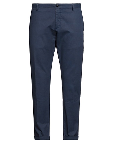 AT.P.CO Casual pants Navy 98% Cotton, 2% Elastane