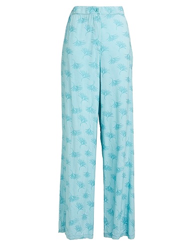 DIXIE Casual trouser Turquoise 60% Viscose, 40% Polyester