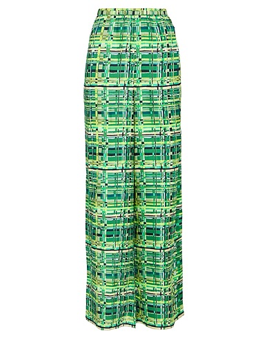 FERRAGAMO Casual trouser Green 100% Silk