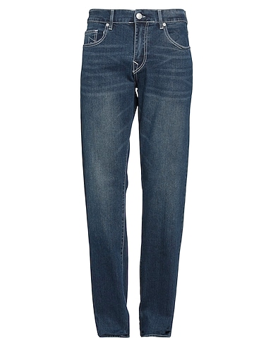 TRUE RELIGION Straight leg 67% Cotton, 24% Polyester, 7% Rayon, 2% Elastane