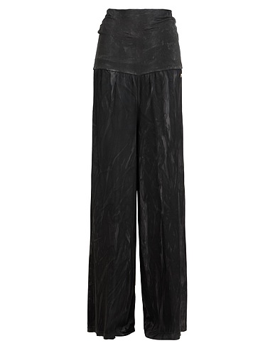 MANILA GRACE Casual trouser Black 100% Viscose
