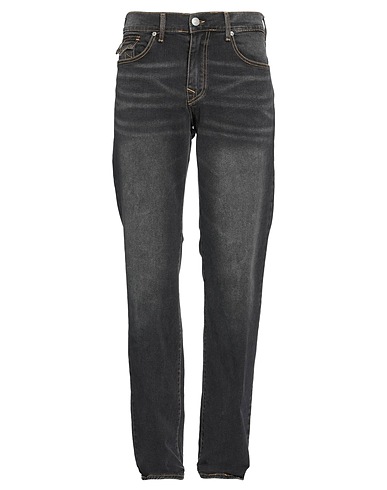 TRUE RELIGION Denim trousers Black 63% Cotton, 32% Polyester, 4% Other Fibres, 1% Elastane