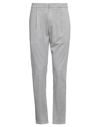 DONDUP Casual pants Grey 68% Cotton, 27% Lyocell, 5% Elastane