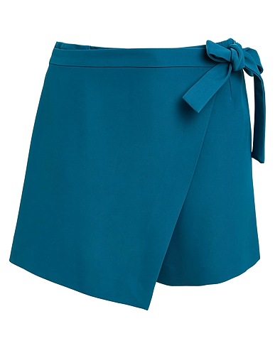 JIJIL Shorts & Bermuda Deep teal 95% Polyester, 5% Elastane