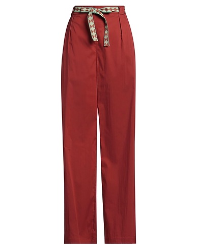 NIŪ Hosen Rostrot 79% Baumwolle, 18% Polyamid, 3% Elastan