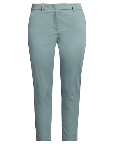 PESERICO Casual pants EASY Pastel blue 98% Cotton, 2% Elastane