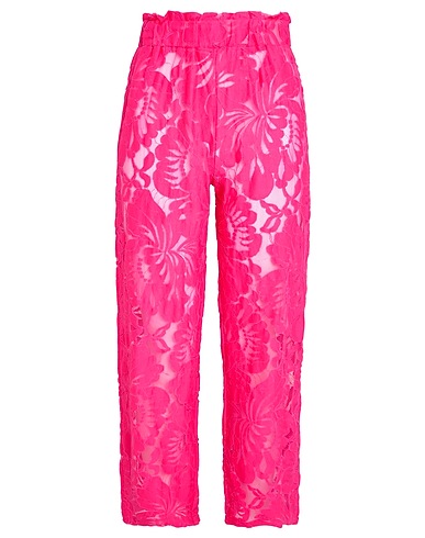 MARIUCCIA Pantalone Fucsia 48% Cotone, 44% Poliammide, 8% Elastan