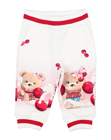 MONNALISA Hosen Weiß 95% Baumwolle, 5% Elastan