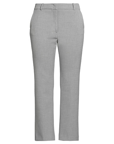 PESERICO Casual pants EASY Grey 64% Polyester, 27% Viscose, 6% Cotton, 3% Elastane