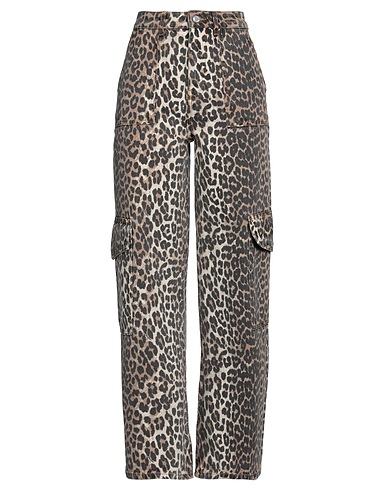 GANNI Jeans Braun 100% Organische Baumwolle