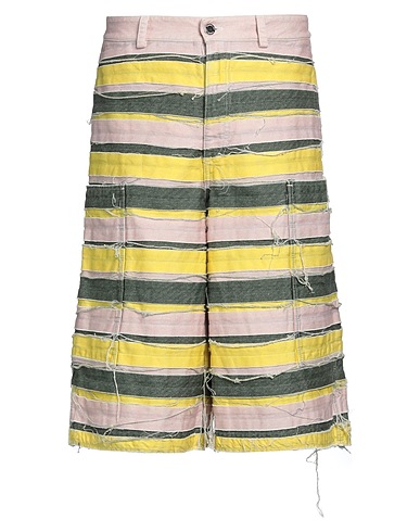 KHRISJOY Denim shorts Pink 100% Cotton