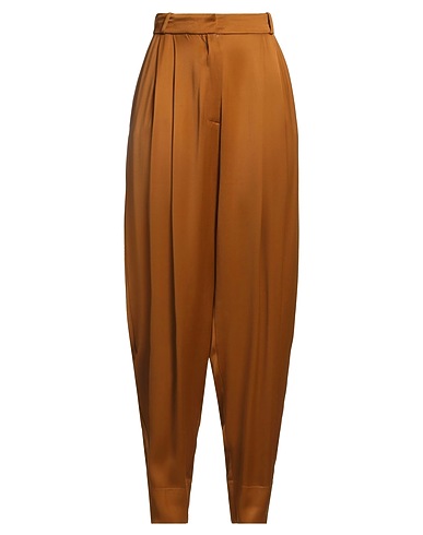 ALESSIA SANTI Casual trouser Camel 100% Viscose