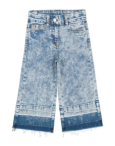 MONNALISA Denim pants BLU 85% Cotton, 14% Polyester, 1% Elastane