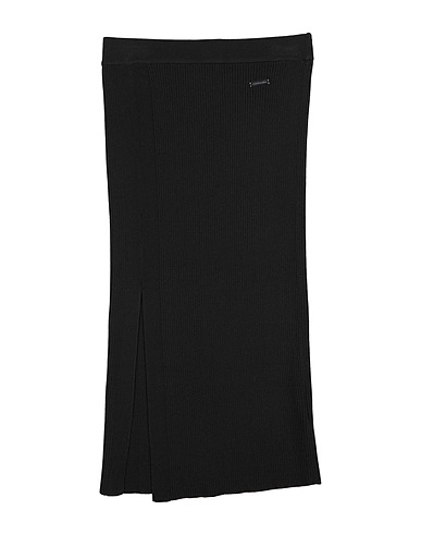 MONNALISA Skirt Black 65% Viscose, 35% Polyamide