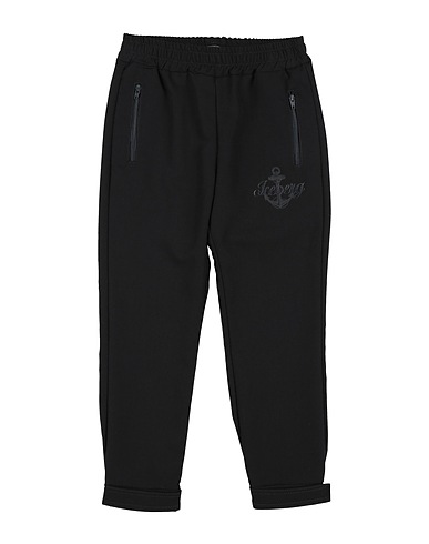 ICEBERG Casual trouser Black 66% Polyester, 31% Viscose, 3% Elastane