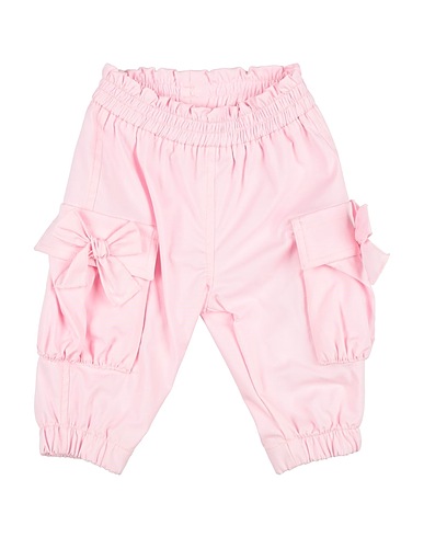 MONNALISA Casual trouser Pink 71% Cotton, 26% Polyamide, 3% Elastane