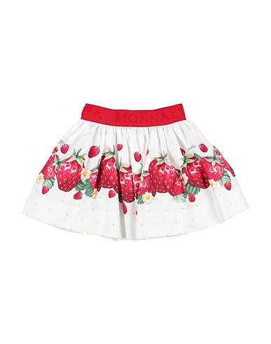 MONNALISA Skirt White 100% Cotton