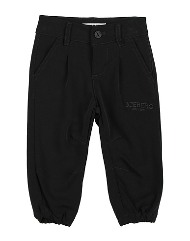ICEBERG Casual trouser Black 98% Polyester, 2% Elastane
