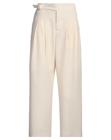 ISSEY MIYAKE Hosen Elfenbein 100% Wolle