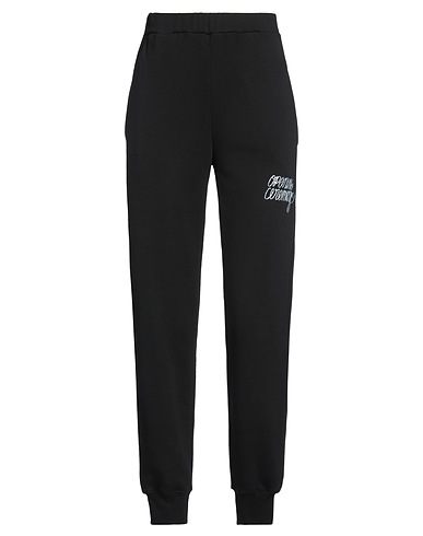 OPENING CEREMONY Pantalone Nero 100% Cotone riciclato, Elastan, Poliestere