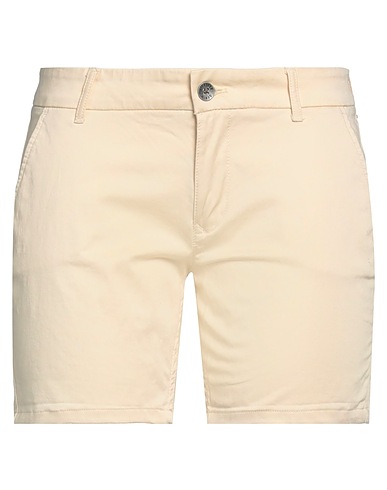 TOMMY JEANS Shorts & Bermuda Cream 97% Cotton, 3% Elastane