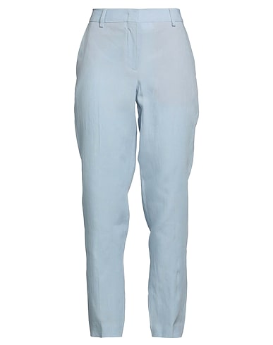 PAUL SMITH Pantalon Bleu ciel 100% Lin