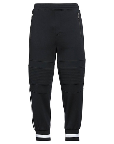 NEIL BARRETT Casual trouser Black 56% Nylon, 44% Cotton, Polyester, Polyamide, Elastane