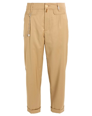 HIGH Pantalone Sabbia 100% Lana Vergine